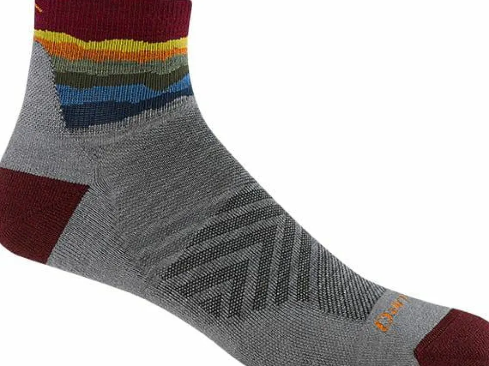 Online Men's Run Quarter Ultra-Lightweight with Cushion Träning