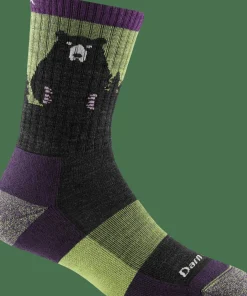 Darn Tough Women's Bear Town Micro Crew Light Cushion Lime Online