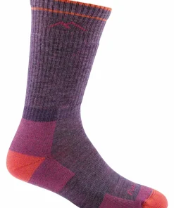Darn Tough Women's Hiker Boot Sock Cushion Plum Heather Hot