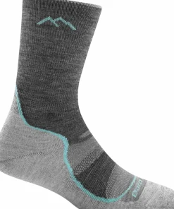Darn Tough Women's Light Hiker Micro Crew Light Cushion Slate