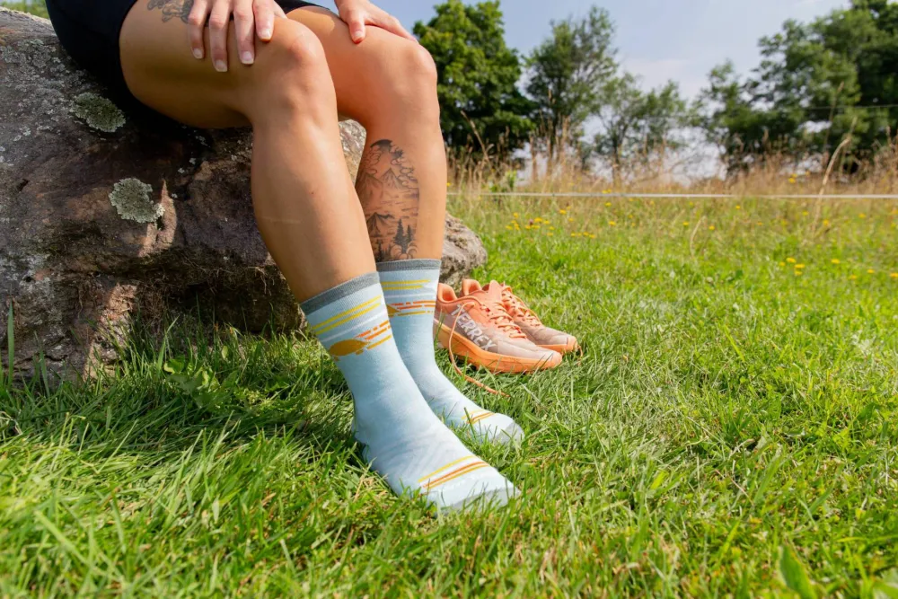 Online Women's Pacer Micro Crew Ultra-Lightweight With Cushion Träningskläder Dam|Damstrumpor