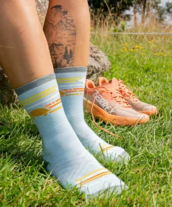 Online Women's Pacer Micro Crew Ultra-Lightweight With Cushion Träningskläder Dam|Damstrumpor