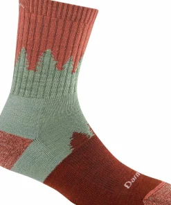 Darn Tough Women's Treeline Micro Crew Cushion Canyon Clearance