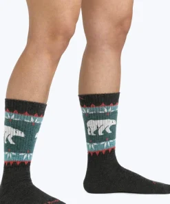 Darn Tough Women's Vanna Grizzle Boot Hiking Socks Charcoal