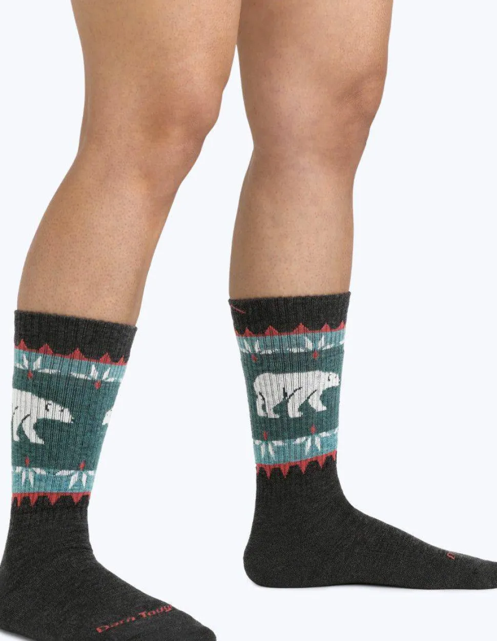 Darn Tough Women's Vanna Grizzle Boot Hiking Socks Charcoal