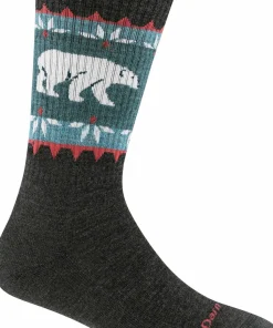 Darn Tough Women's Vanna Grizzle Boot Hiking Socks Charcoal