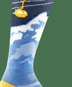 Darn Tough Women's Yeti Over-the-Calf Lightweight Ski & Snowboard Sock No Cushion Midnight Sale