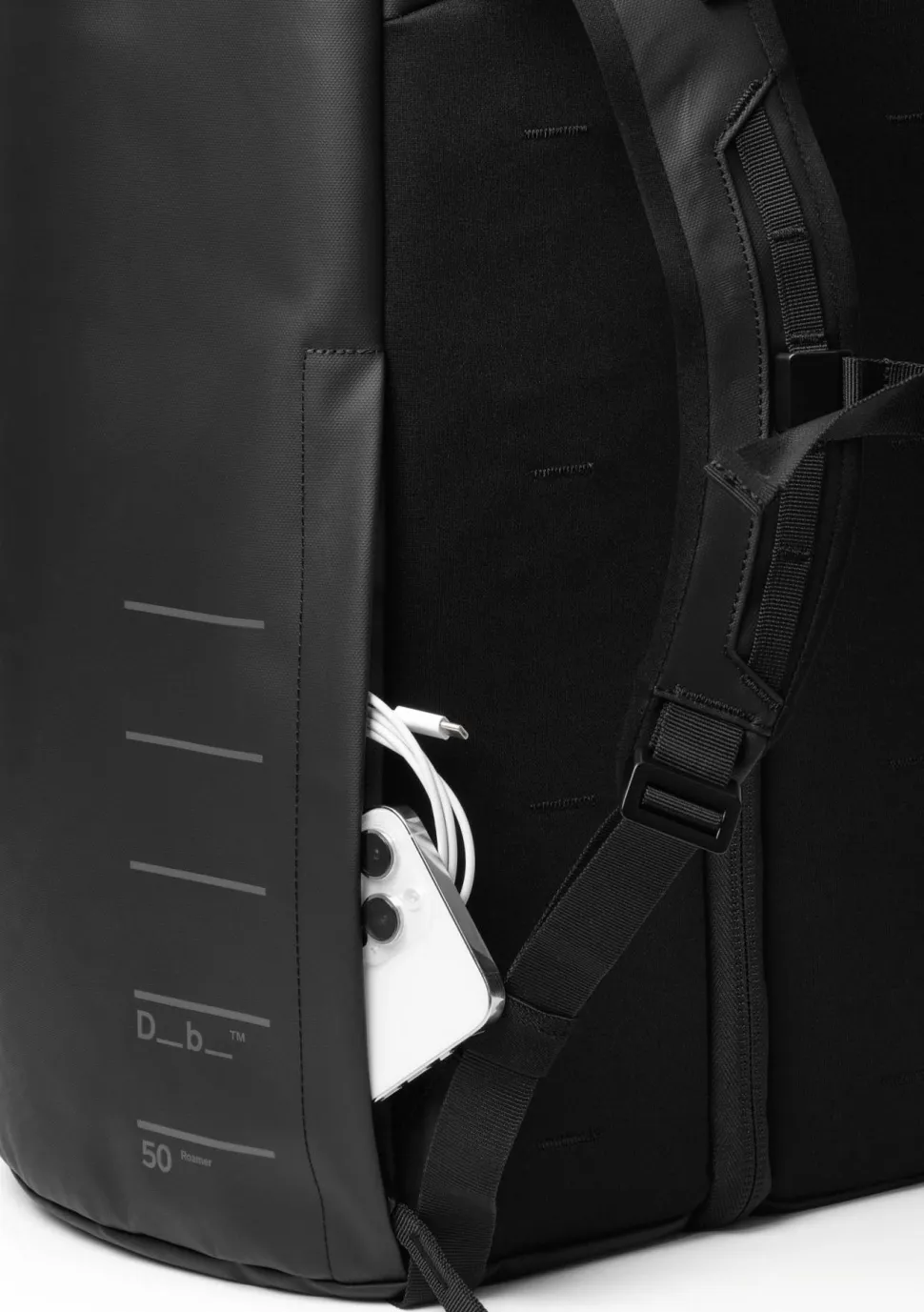 Db Roamer Pro Split Duffel 50L Black Out