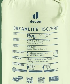 Clearance Dreamlite 15c/59f Tält, Sovsäckar & Liggunderlag