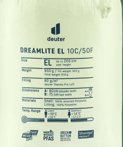 Deuter Dreamlite EL 10c/50f Terra-canyon Outlet