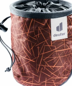 Deuter Gravity Chalk Bag I Redwood Scratches/Graphite Outlet