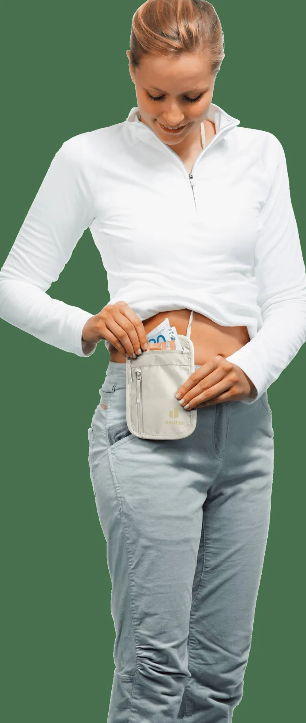 Deuter Security Wallet I Bone Clearance