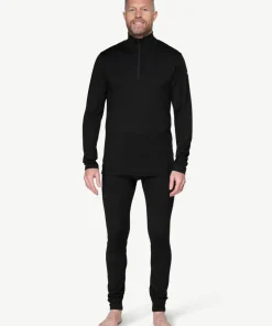 Devold Men's Breeze Plus Merino 200 Zip Neck Black Best