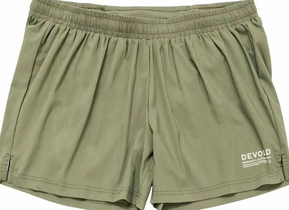 Devold Men's Endurance Merino Shorts Lichen Hot
