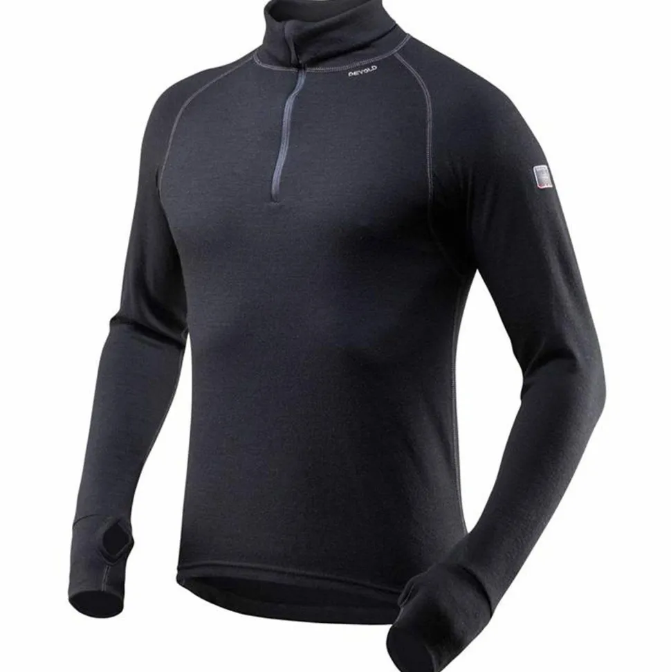 Devold Men's Expedition Zip Neck Black