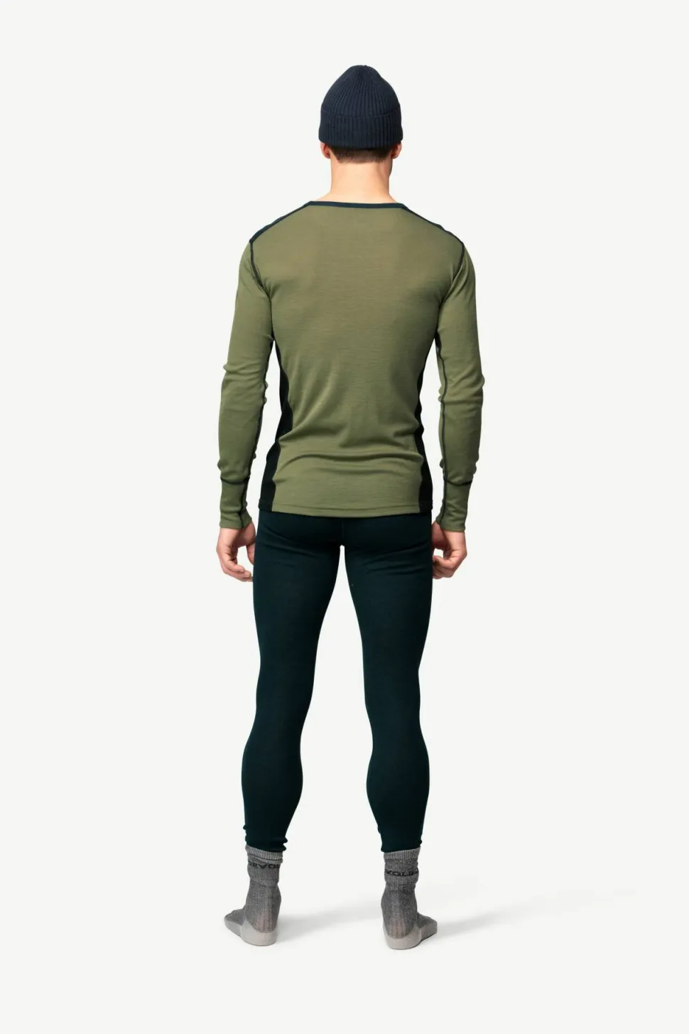 Devold Men's Lauparen Merino 190 Shirt Ink/lichen/black