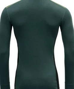 Devold Men's Lauparen Merino 190 Zip Neck Forest/Woods/Black