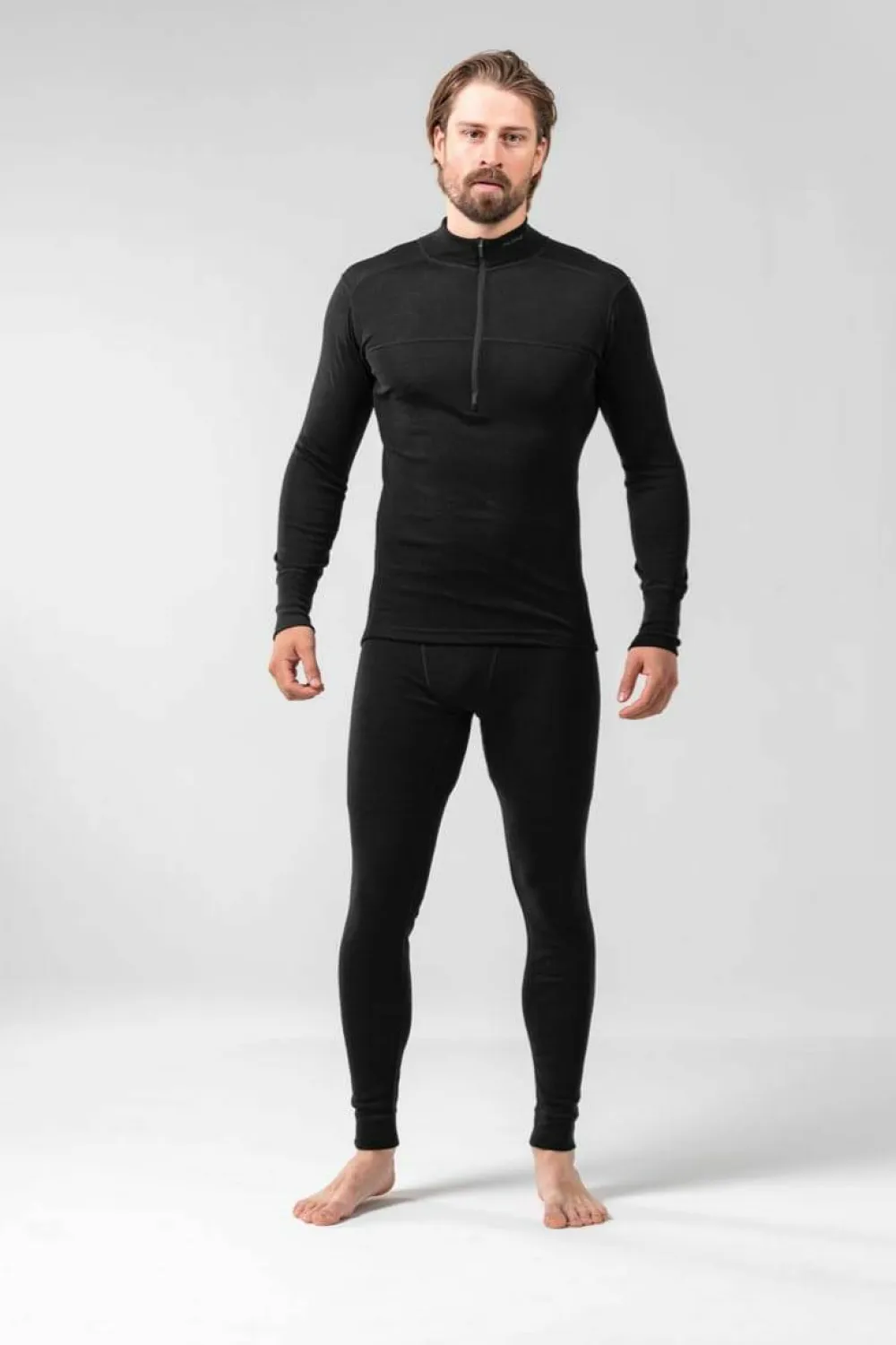 Best Men's Lauparen Merino 190 Zip Neck Underställ Herr