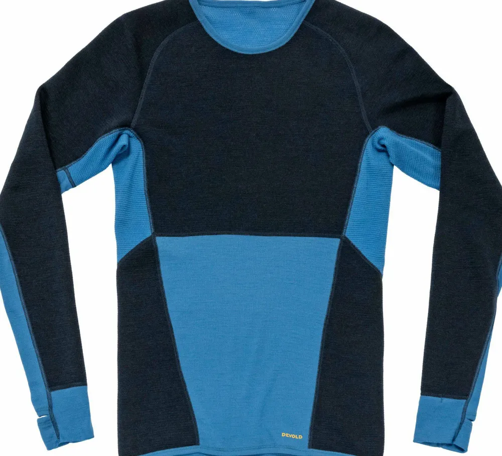 Devold Men's Tuvegga Merino Shirt Flood Hot