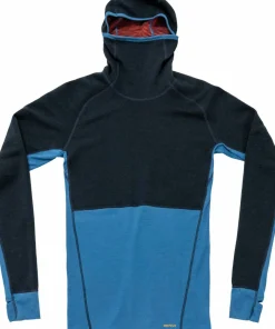 Devold Men's Tuvegga Merino Hoodie Cayenne Hot