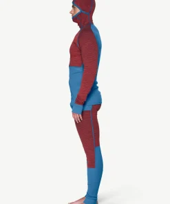 Devold Men's Tuvegga Merino Hoodie Cayenne Hot
