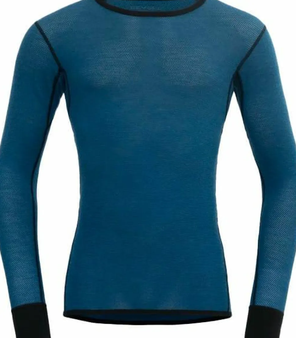 Devold Men's Wool Mesh Shirt Flood/caviar