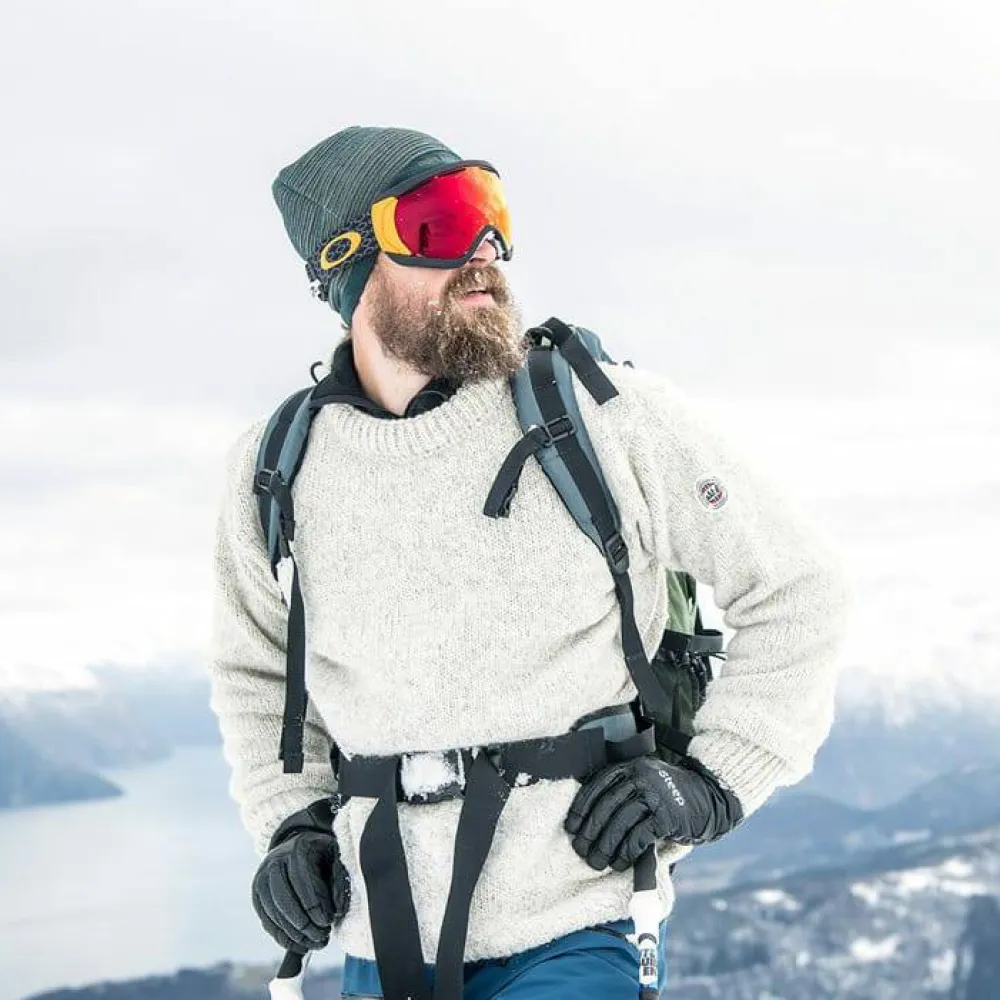 Outlet Nansen Man Sweater Crew Neck Herrtröjor & Skjortor