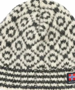 Devold Svalbard Wool Beanie Offwhite/anthracite Best