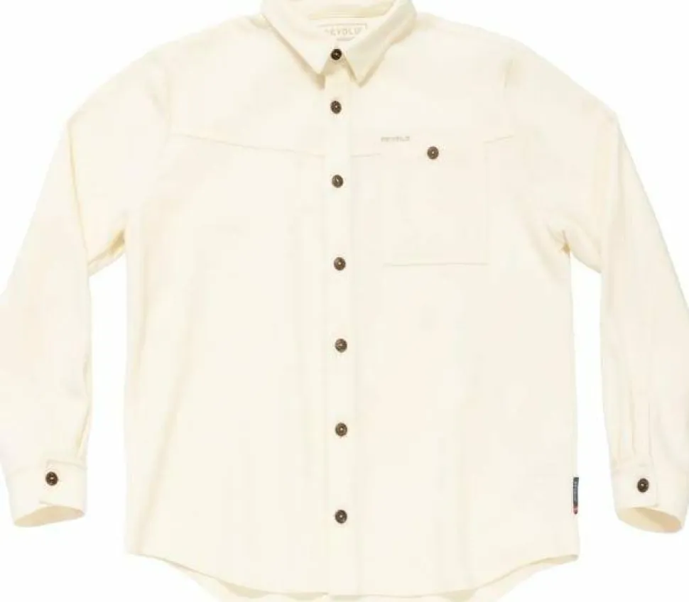 Devold Unisex Merino Overshirt Raw White