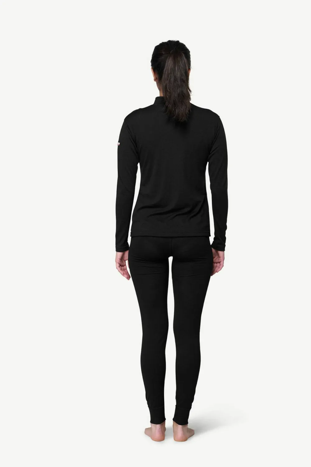New Women's Breeze Plus Merino 200 Zip Neck Underställ Dam