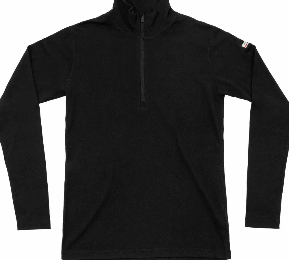 New Women's Breeze Plus Merino 200 Zip Neck Underställ Dam