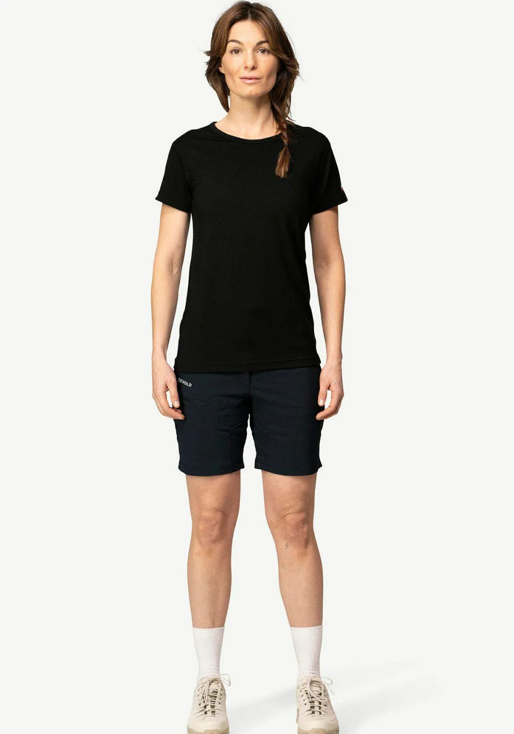 Devold Women's Breeze Plus Merino 200 T-Shirt Black Sale