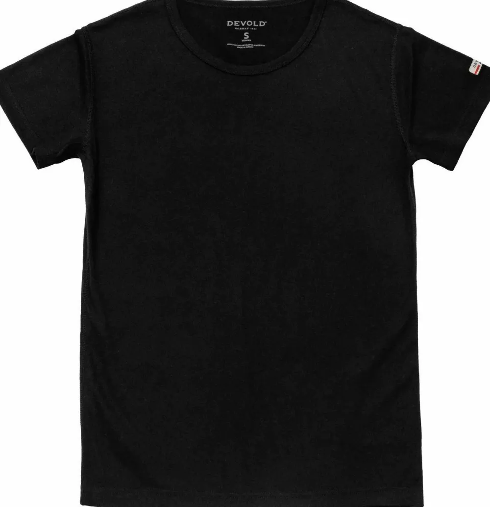Devold Women's Breeze Plus Merino 200 T-Shirt Black Sale