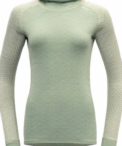 Devold Women's Kvitegga Merino 230 Hoodie RAW WHITE New