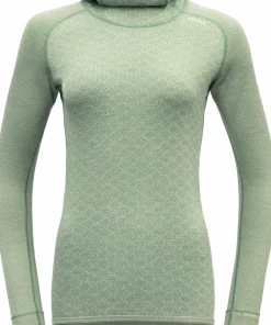 Devold Women's Kvitegga Merino 230 Hoodie RAW WHITE New