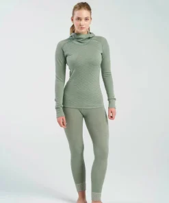 Devold Women's Kvitegga Merino 230 Hoodie RAW WHITE New