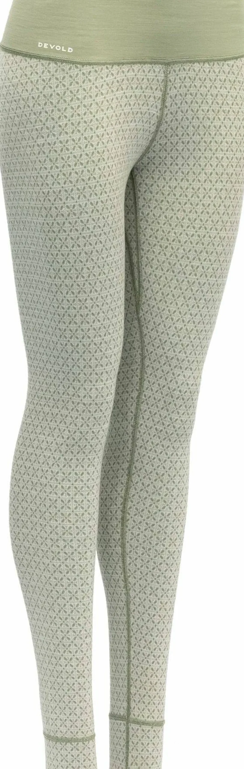 Devold Women's Kvitegga Merino 230 Longs Raw White