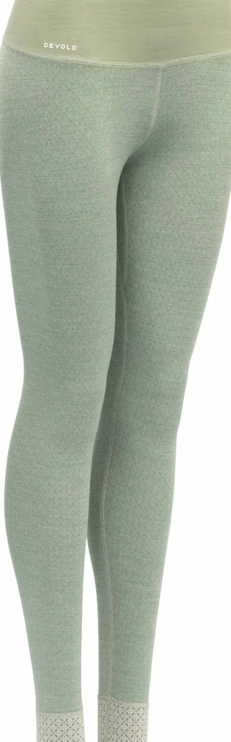 Devold Women's Kvitegga Merino 230 Longs Raw White