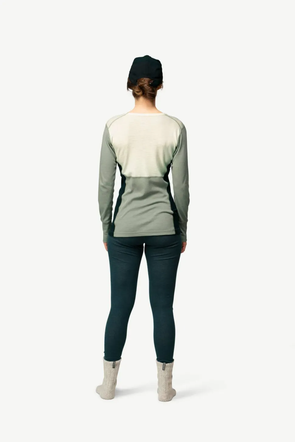 Devold Women's Lauparen Merino 190 Shirt Raw White/fog/ink