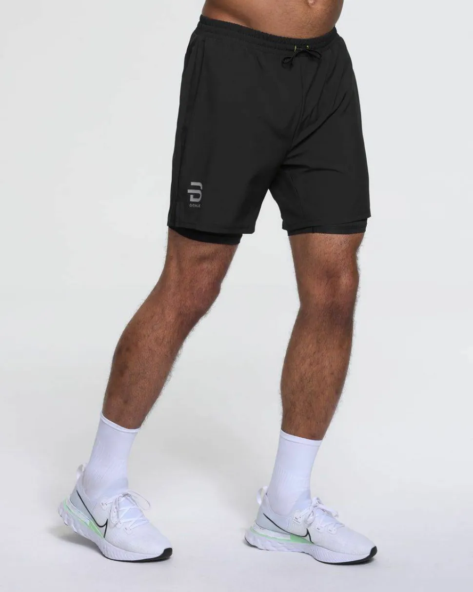 Dæhlie Men's Shorts Run 2-in-1 Black