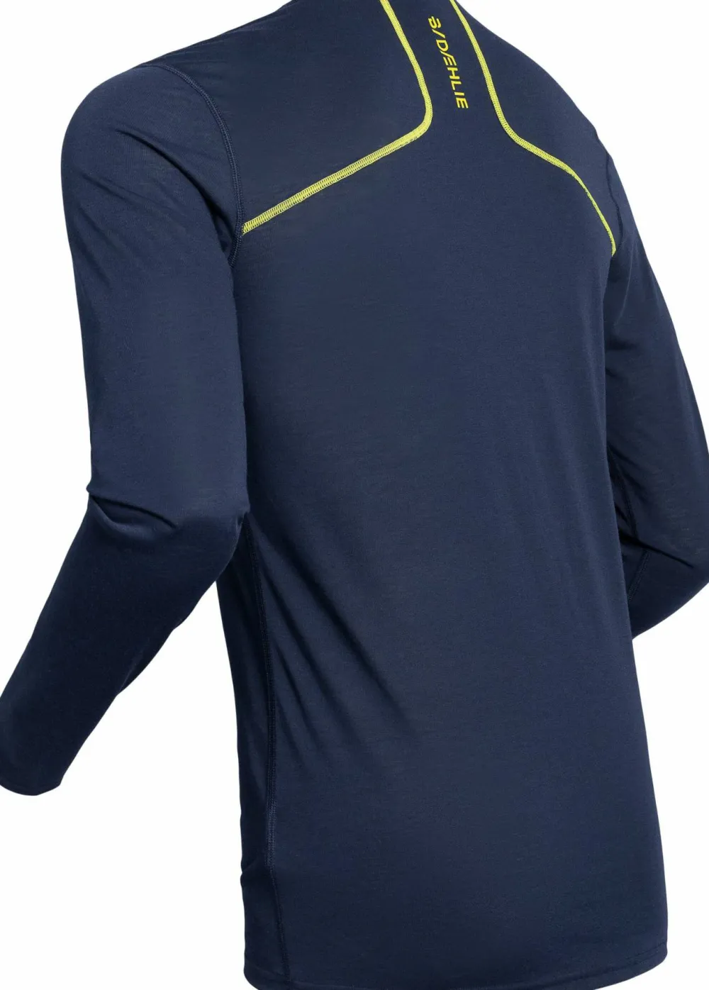 Dæhlie Men's Training Wool Mix Long Sleeve Navy Discount