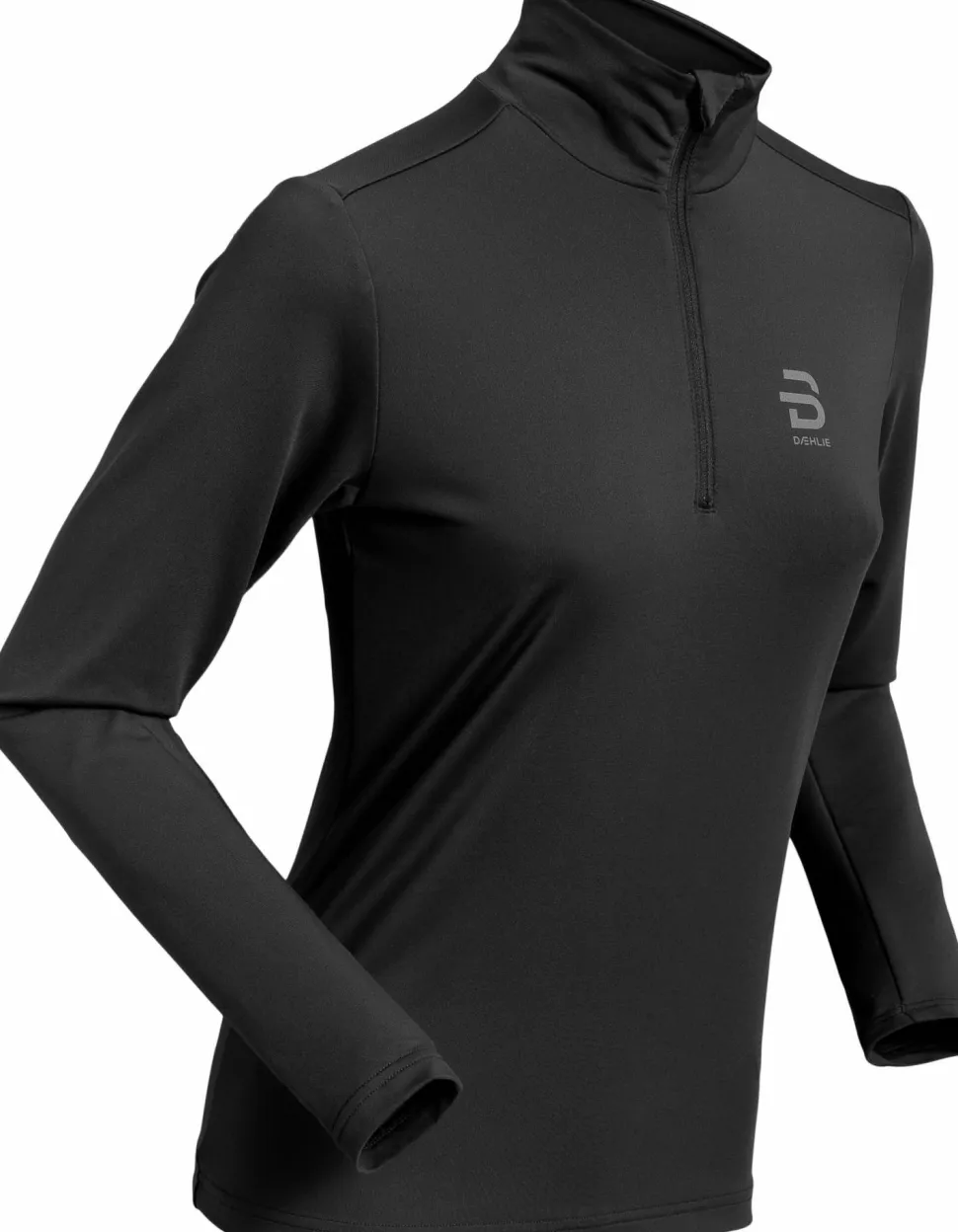 Dæhlie Women's Half Zip Tempo Obsidian