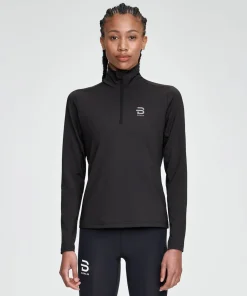 Dæhlie Women's Half Zip Tempo Obsidian