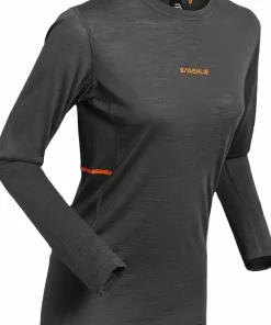 New Women's Performance Wool Long Sleeve Underställ Dam