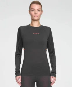New Women's Performance Wool Long Sleeve Underställ Dam