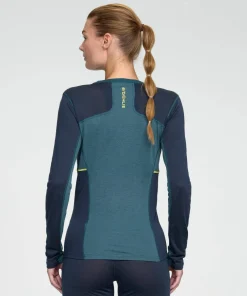 Sale Women's Performance Wool Long Sleeve Underställ Dam