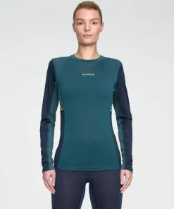 Sale Women's Performance Wool Long Sleeve Underställ Dam