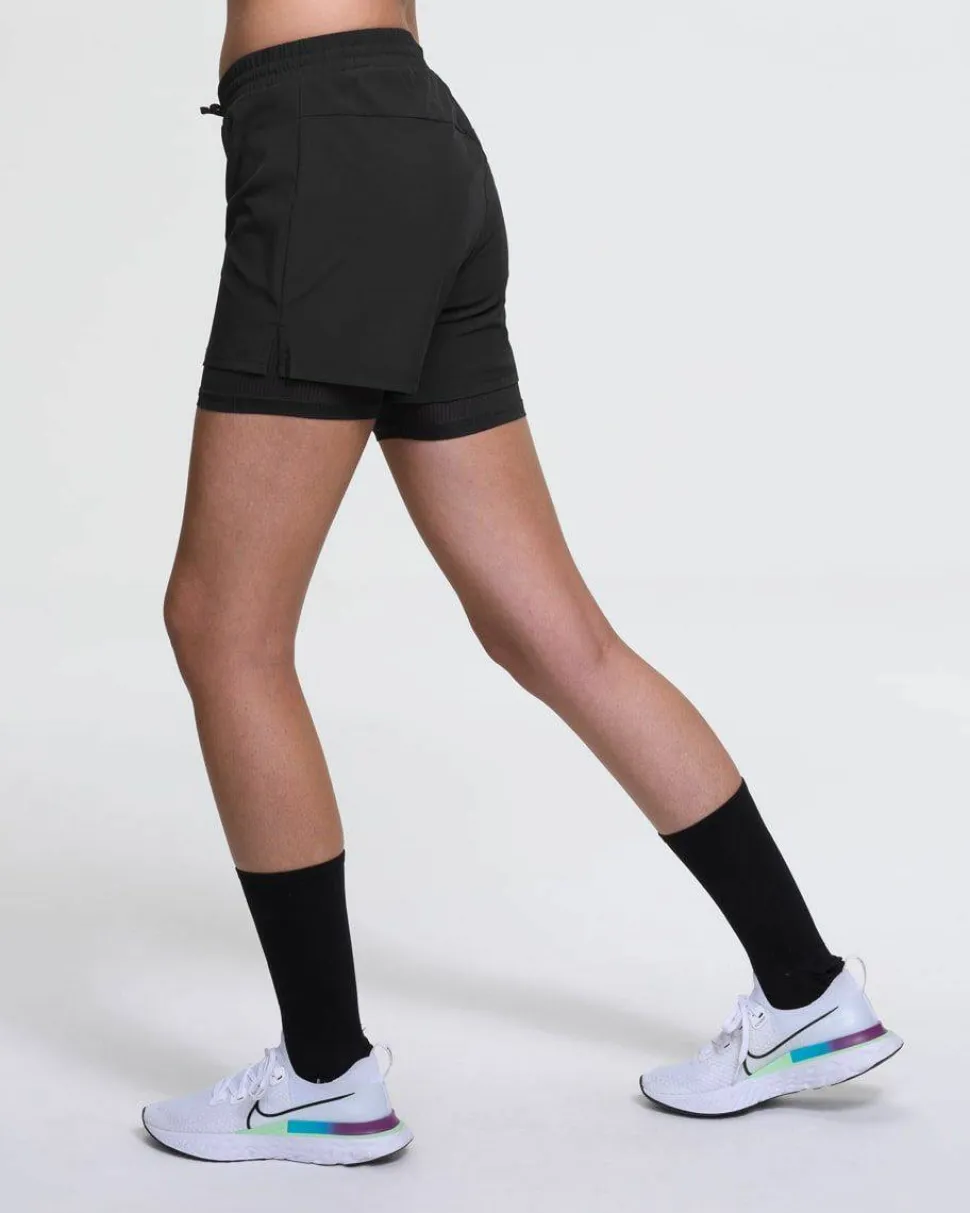 Dæhlie Women's Shorts Run 2-in-1 Black