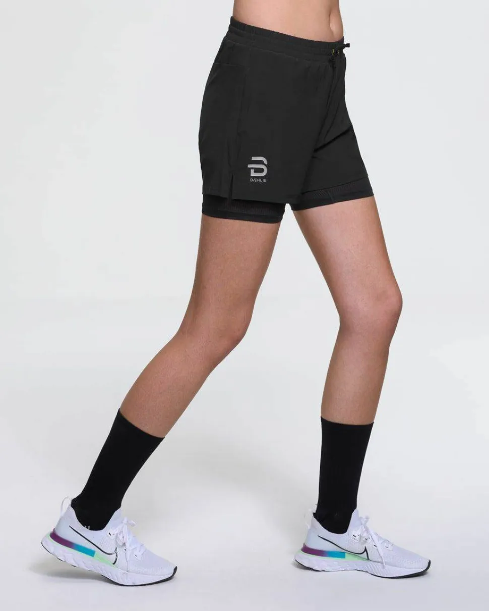 Dæhlie Women's Shorts Run 2-in-1 Black