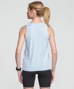 Dæhlie Women's Singlet Tempo Blue Aura Hot